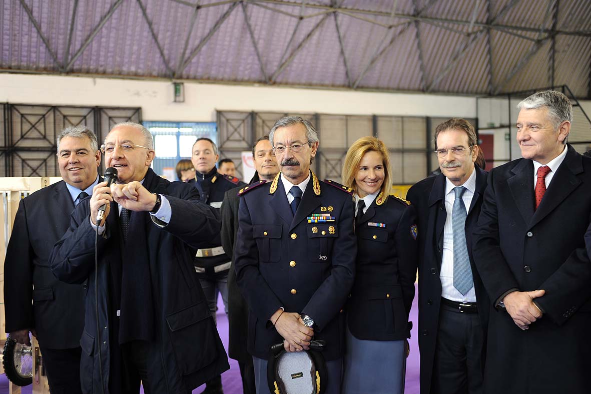   Il Sindaco Vincenzo De Luca alla manifestazione Icaro

