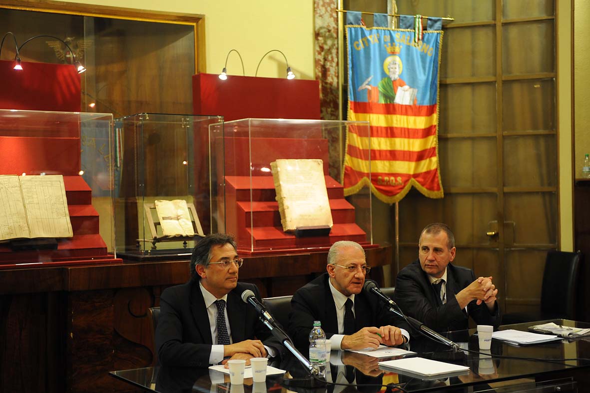   A Salerno il XXVIII Congresso Nazionale INU. La presentazione al Comune, 31.05.2012

