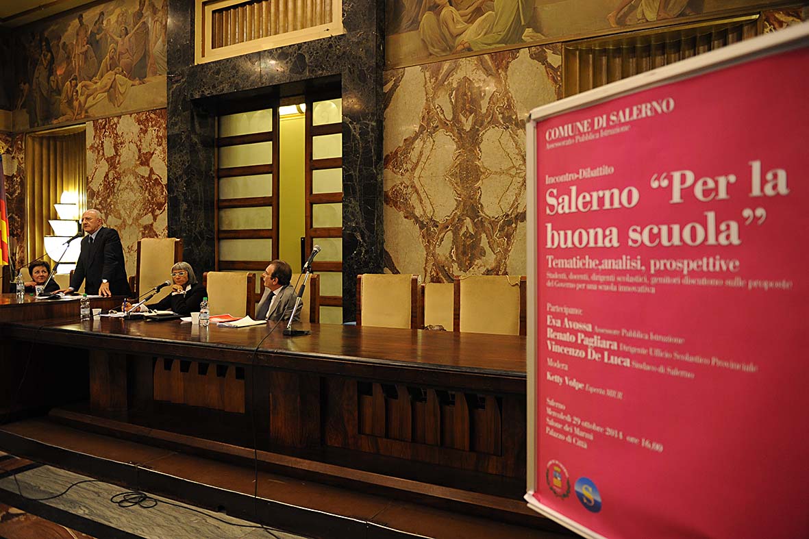   Salerno per "La Buona Scuola"
