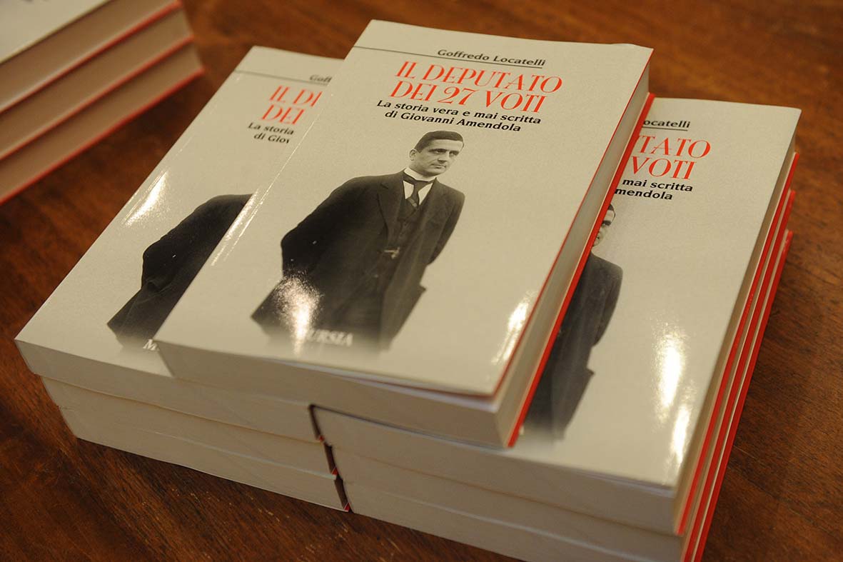   Presentato il libro "Giovanni Amendola, il deputato dei 27 voti" 
