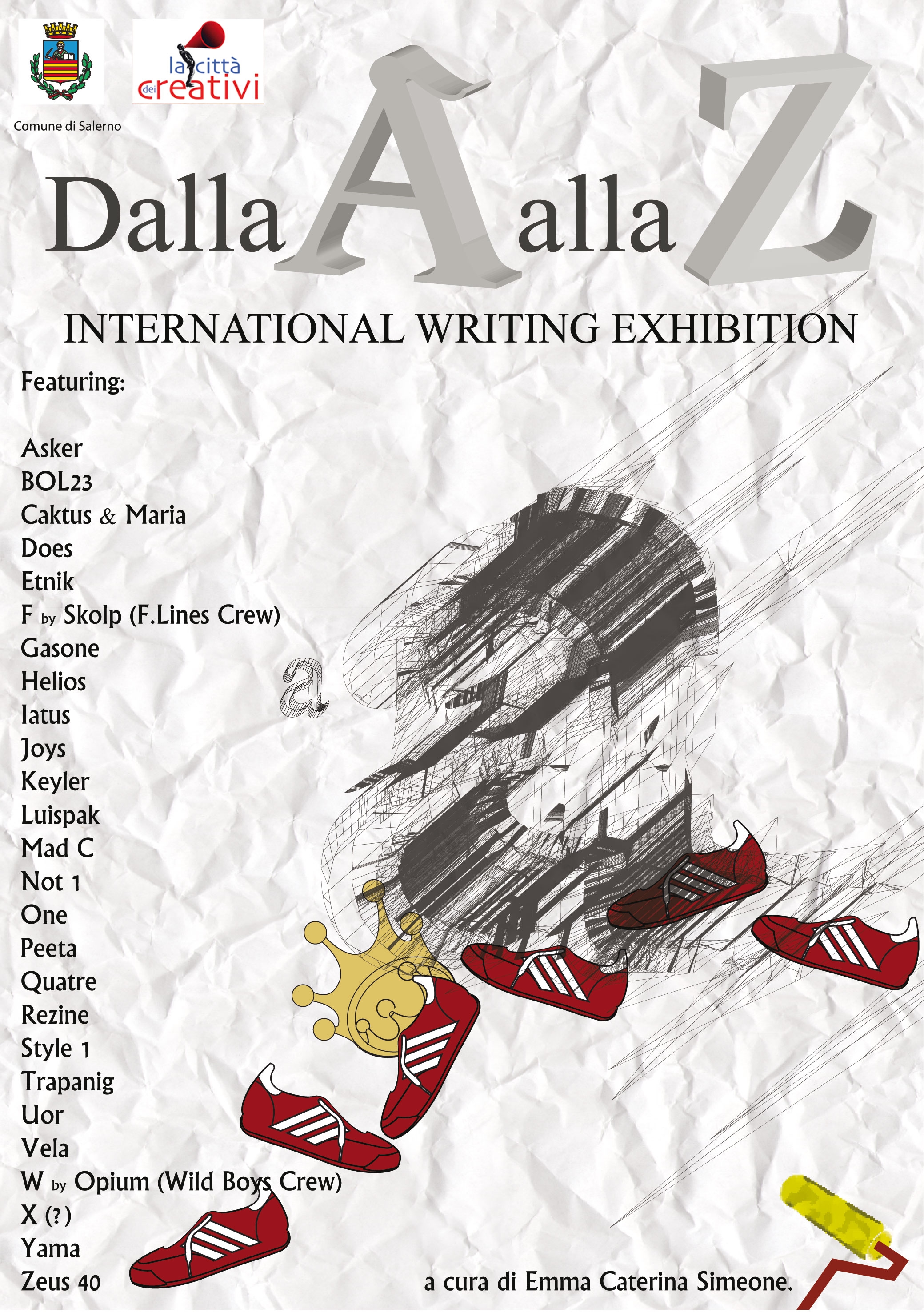   Dalla A alla Z, Mostra internazionale di lettering dal 20 al 27 giugno 2009 alla Casa dei Creativi
