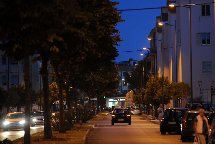   via Mauri: inaugurazione del nuovo impianto di pubblica illuminazione. 18 settembre 2009
