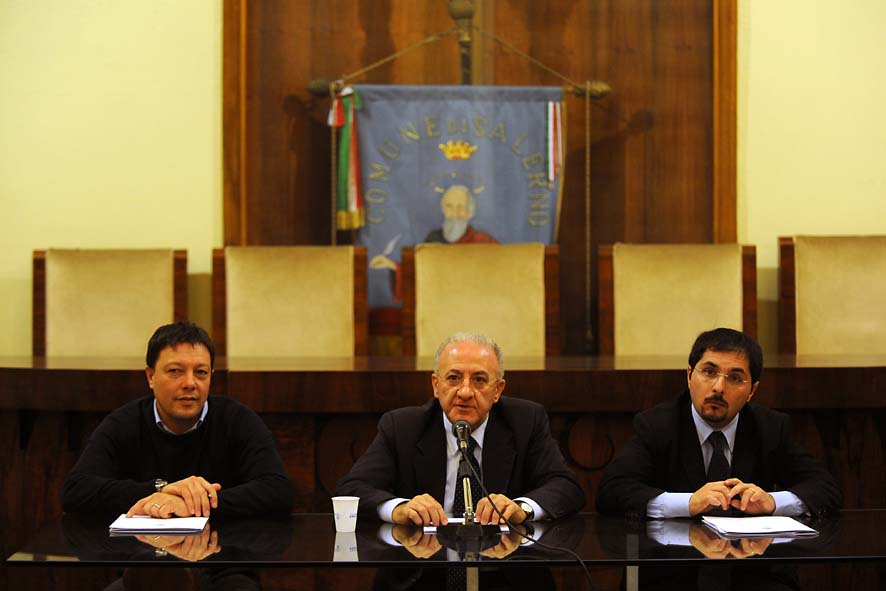   Presentazione pacchetti turistici in occasione di "Luci d'Artista 2010". Salerno 19 ottobre 2010
