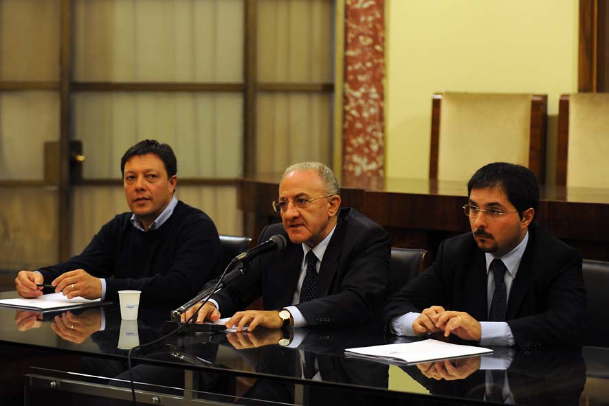   Presentazione pacchetti turistici in occasione di "Luci d'Artista 2010". Salerno 19 ottobre 2010
