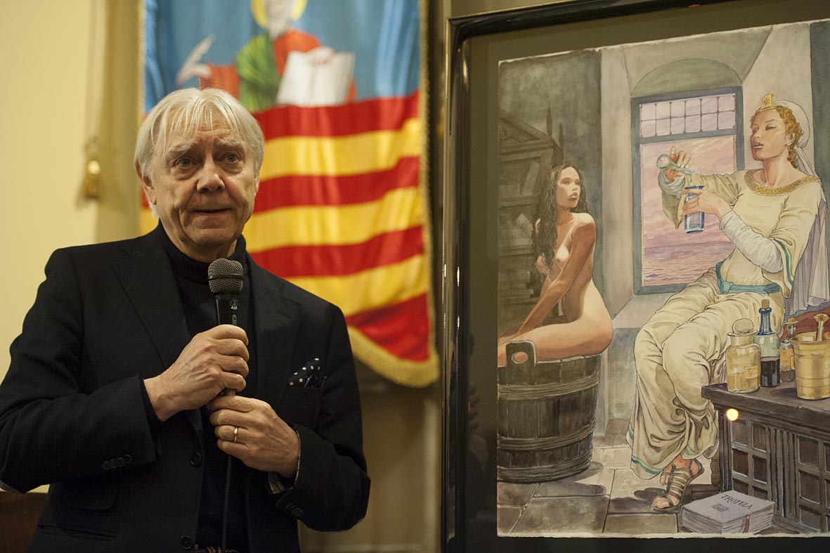   A Palazzo Fruscione la mostra "Mulieres" di Milo Manara
