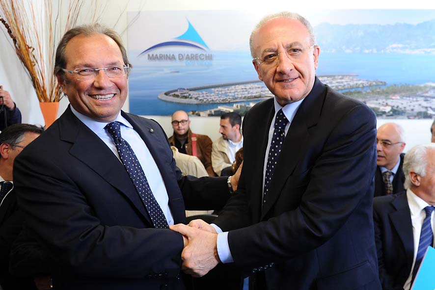   Visita al Marina dArechi Port Village con il Sindaco De Luca e il Presidente di Marina dArechi S.p.a.  Salerno, 29 aprile 2011
