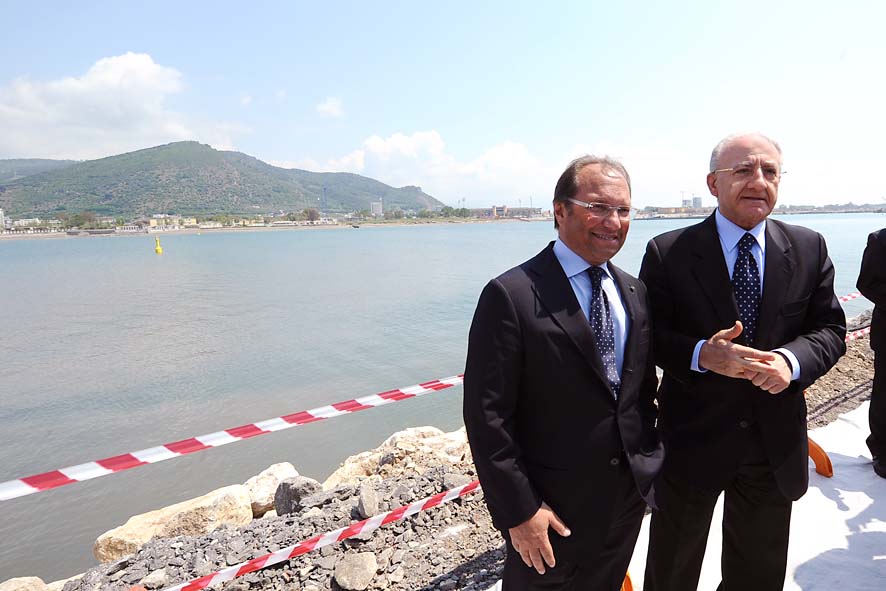   Visita al Marina dArechi Port Village con il Sindaco De Luca e il Presidente di Marina dArechi S.p.a.  Salerno, 29 aprile 2011
