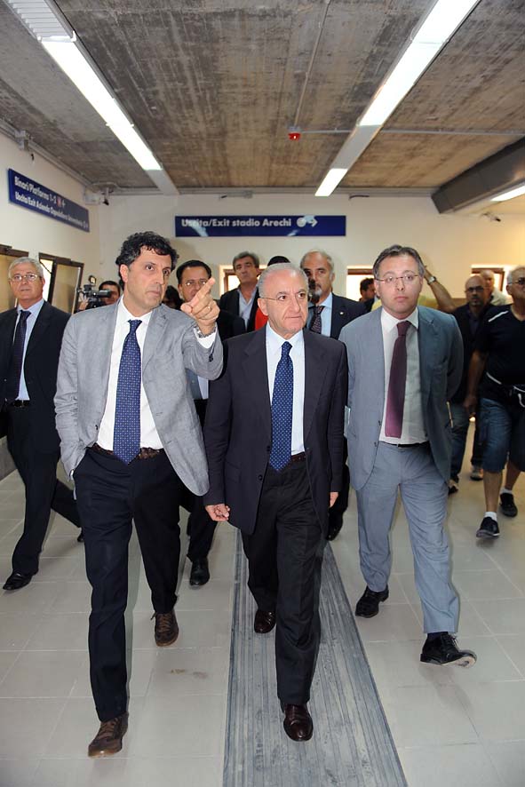   Nuova viabilita' zona Stadio Arechi-Ospedale. Salerno, 7 ottobre 2010
