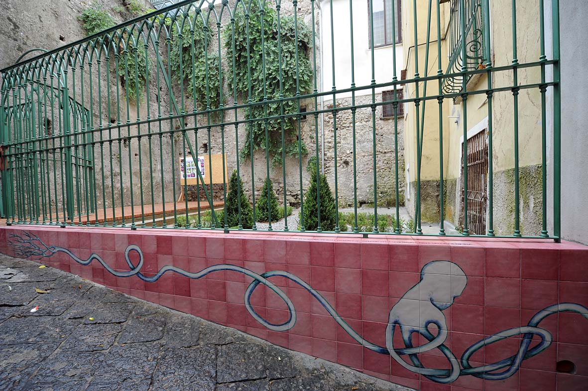  Sacrestia della Chiesa dell'Annunziata e Serra nel Giardino della Minerva
