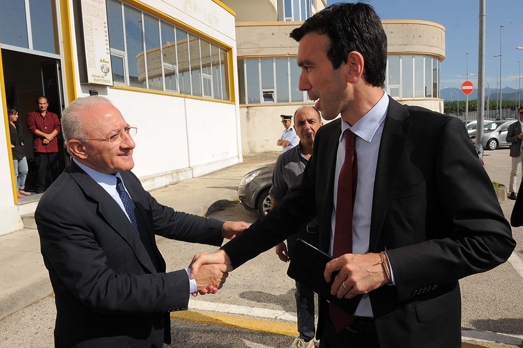   Il Ministro Maurizio Martina in visita al Centro Agroalimentare
