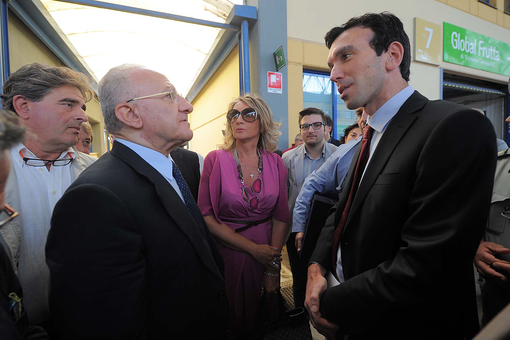   Il Ministro Maurizio Martina in visita al Centro Agroalimentare

