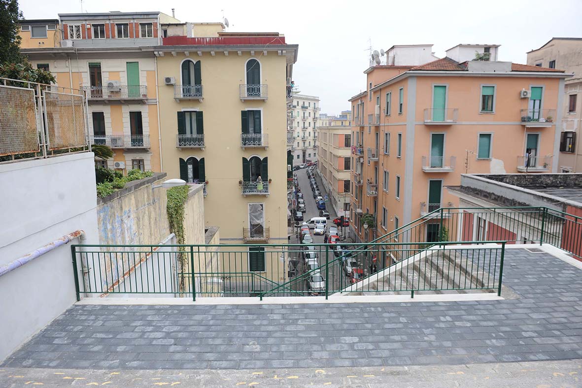   Riaperte le scale pubbliche Via Velia-Mutilati
