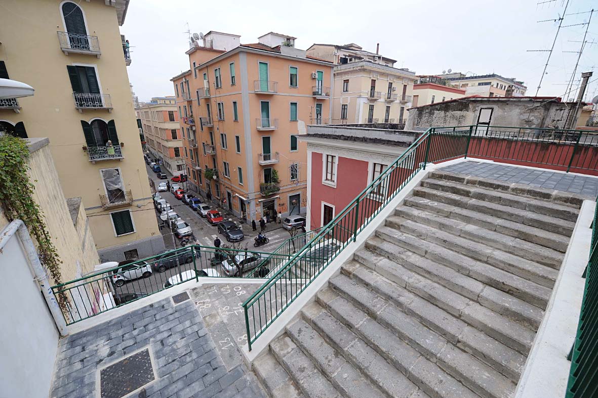   Riaperte le scale pubbliche Via Velia-Mutilati
