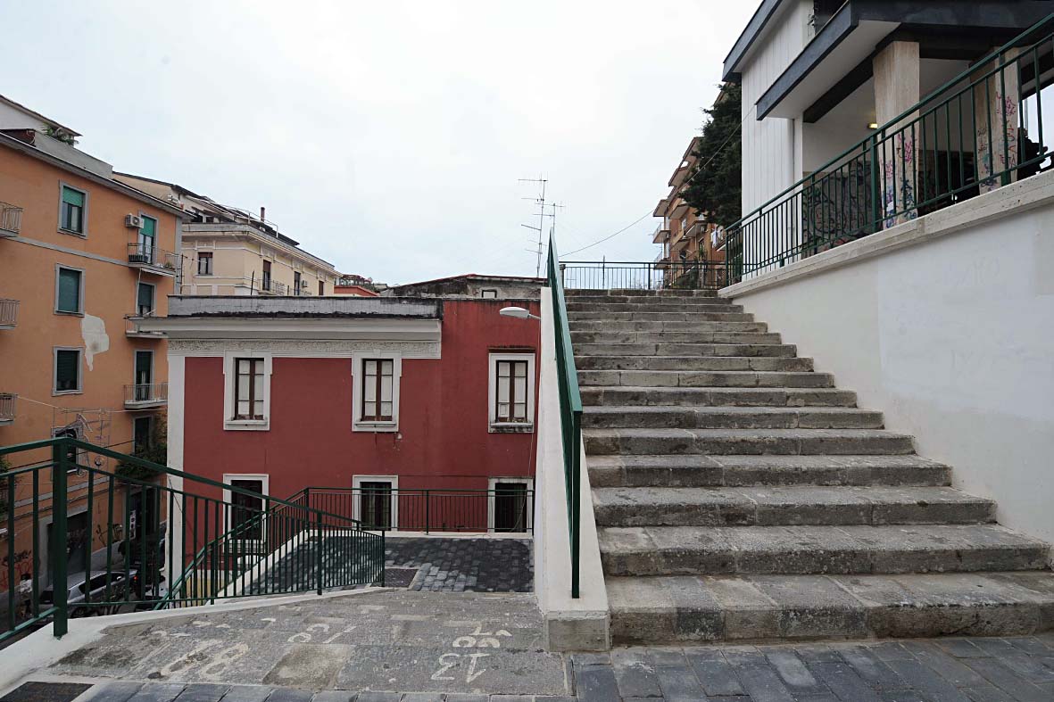   Riaperte le scale pubbliche Via Velia-Mutilati
