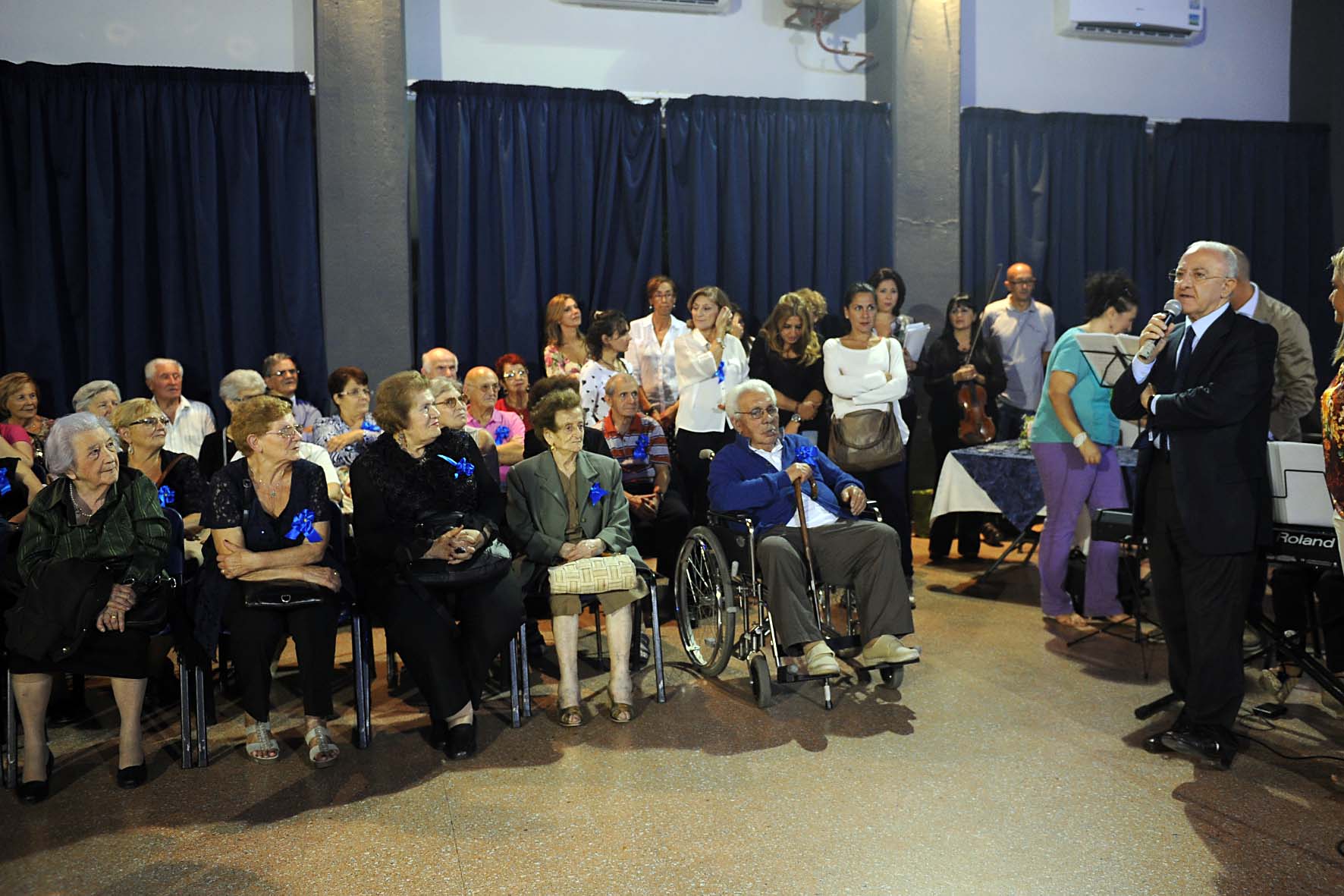   Il Sindaco De Luca alla "Festa dei Nonni"
