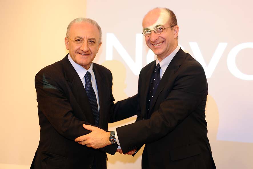   Inaugurazione del Novotel Salerno Est Arechi con il Sindaco Vincenzo De Luca. 25 gennaio 2011

