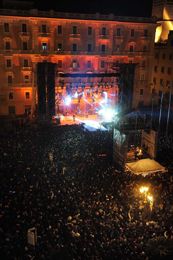   Salerno, Capodanno in Piazza Amendola, 31 dicembre 2010
