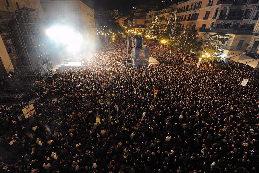   Salerno, Capodanno in Piazza Amendola, 31 dicembre 2010

