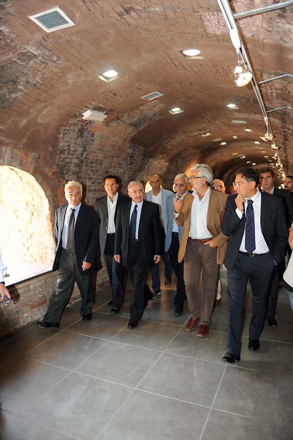   L'inaugurazione del Parco Irno con il Sindaco de Luca, sabato 11 settembre 2010
