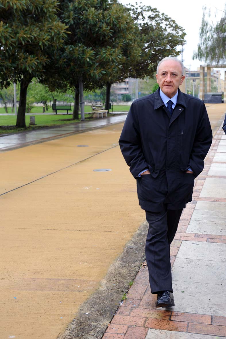   Nuove fontane al Parco del Mercatello. L'inaugurazione con il Sindaco, 13 aprile 2011
