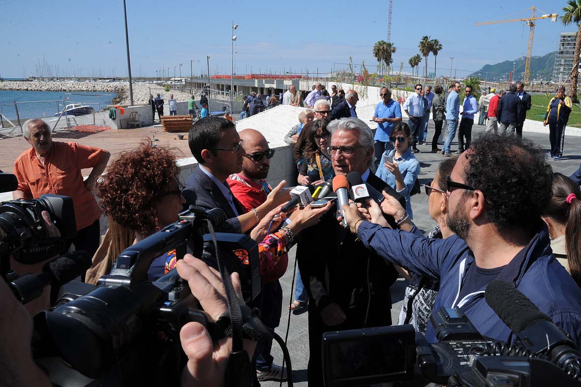   Partono le operazioni preliminari per l'installazione del cantiere della passeggiata di Piazza della Liberta' 

