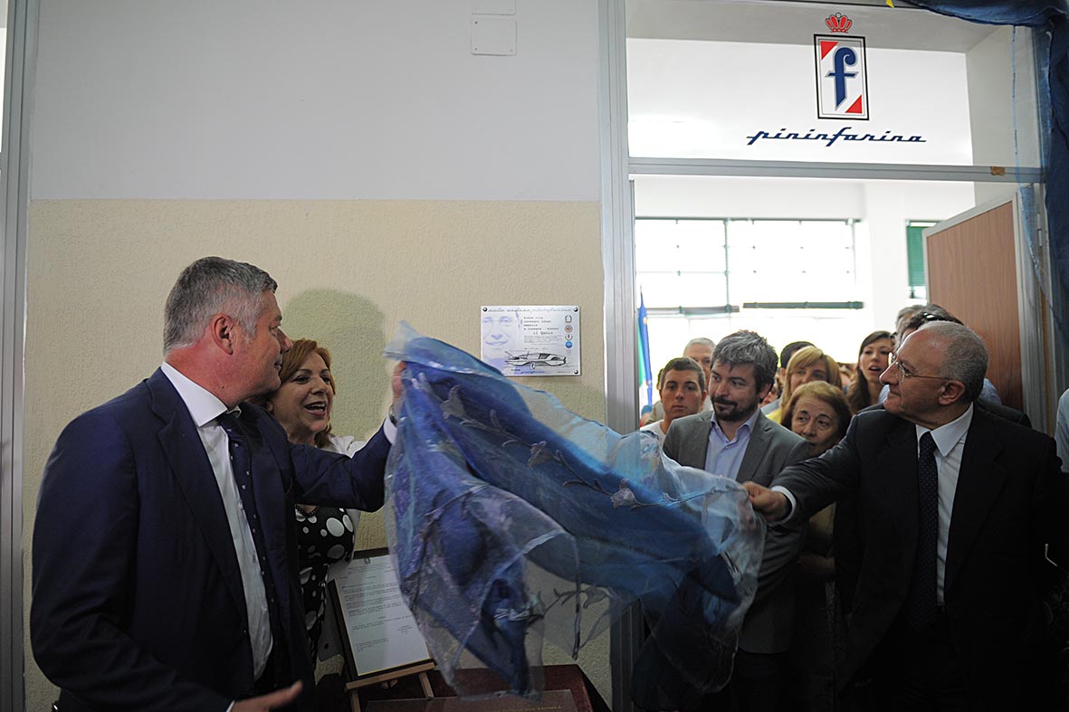   Intitolazione aula I.T.I.S. Focaccia ad Andrea Pininfarina
