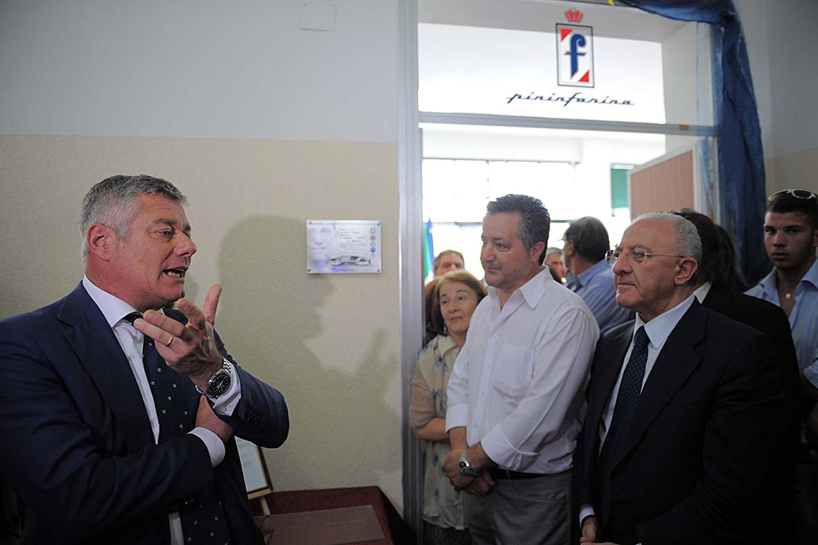   Intitolazione aula I.T.I.S. Focaccia ad Andrea Pininfarina
