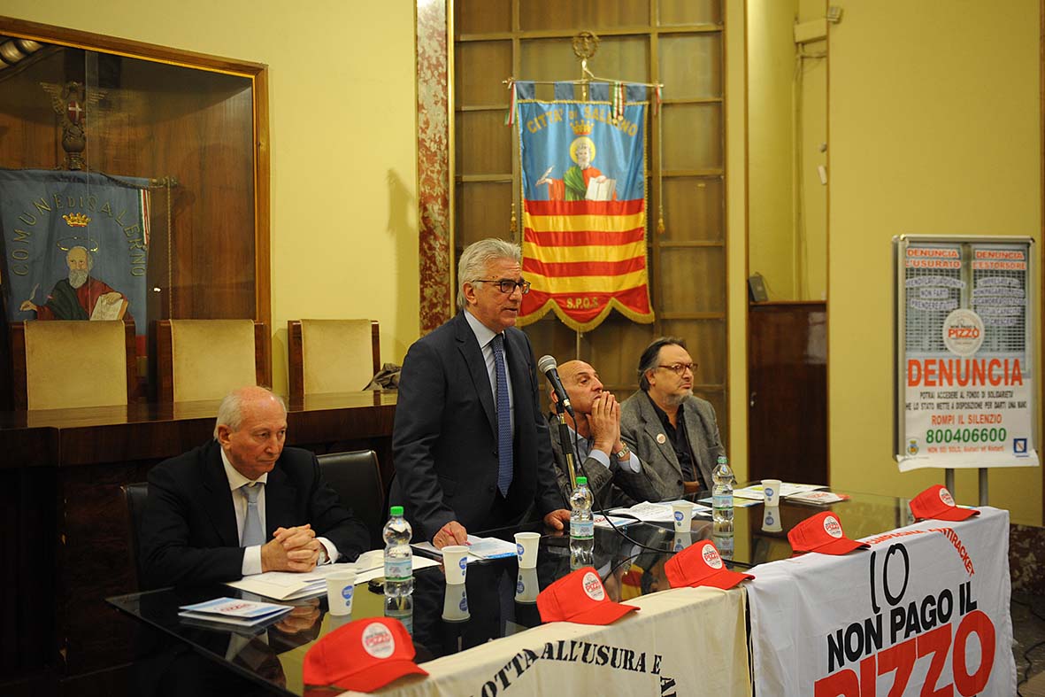   "Io non pago il pizzo", una campagna contro i crimini dell'usura e dell'estorsione
