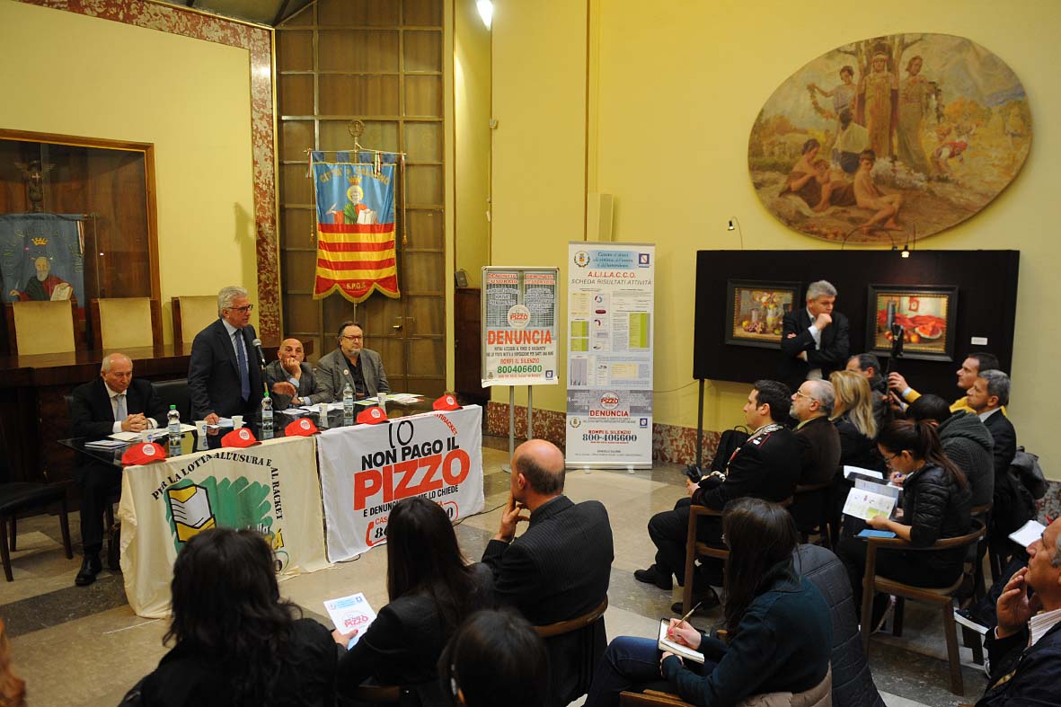   "Io non pago il pizzo", una campagna contro i crimini dell'usura e dell'estorsione
