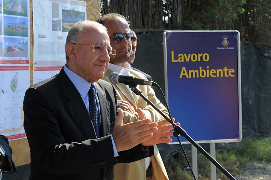   Al via i lavori per la realizzazione del Polo Cantieristica Nautica. Salerno, 13 settembre 2010
