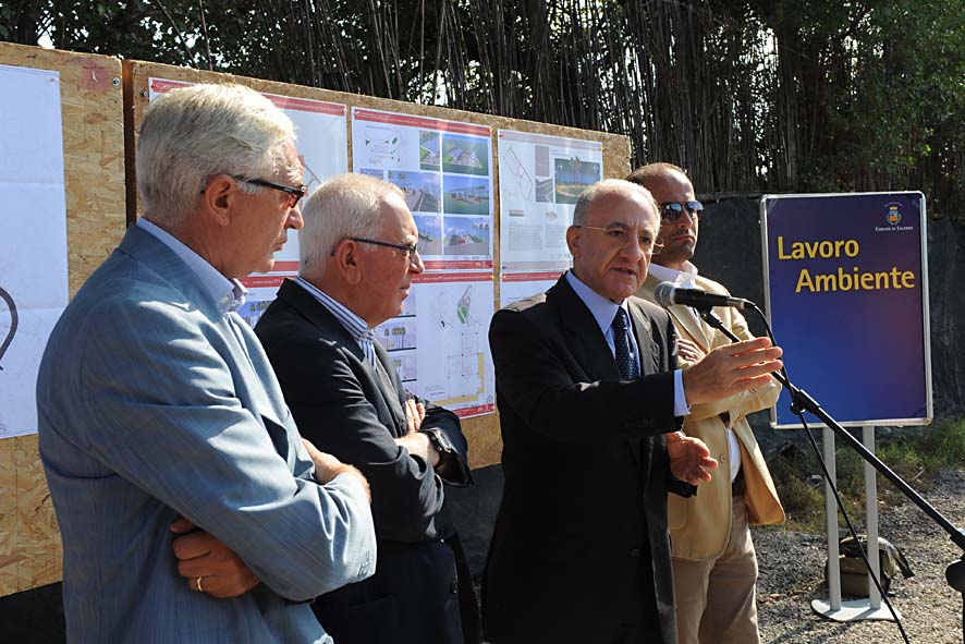   Al via i lavori per la realizzazione del Polo Cantieristica Nautica. Salerno, 13 settembre 2010
