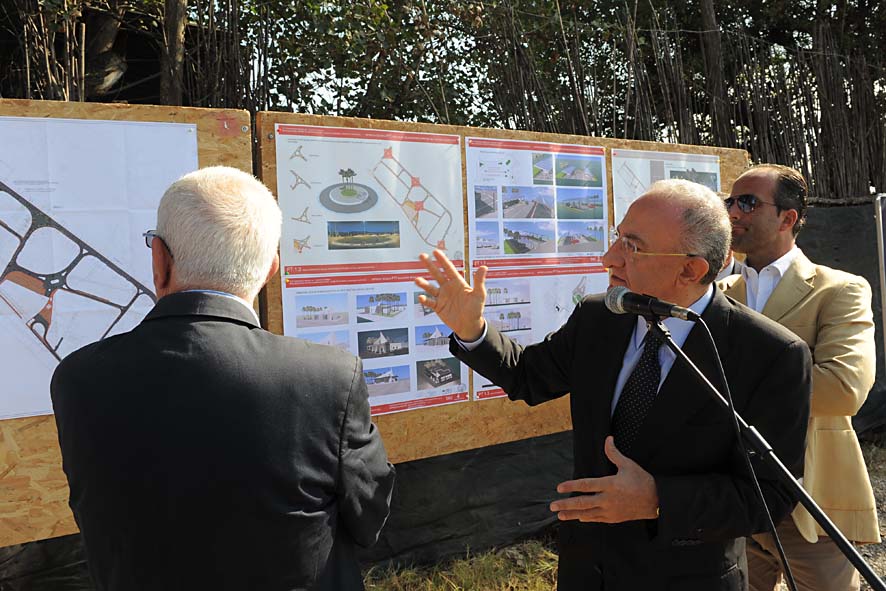   Al via i lavori per la realizzazione del Polo Cantieristica Nautica. Salerno, 13 settembre 2010
