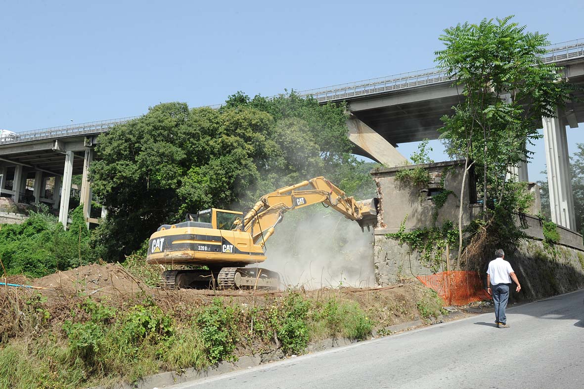   Via ai lavori del I lotto di Porta Ovest
