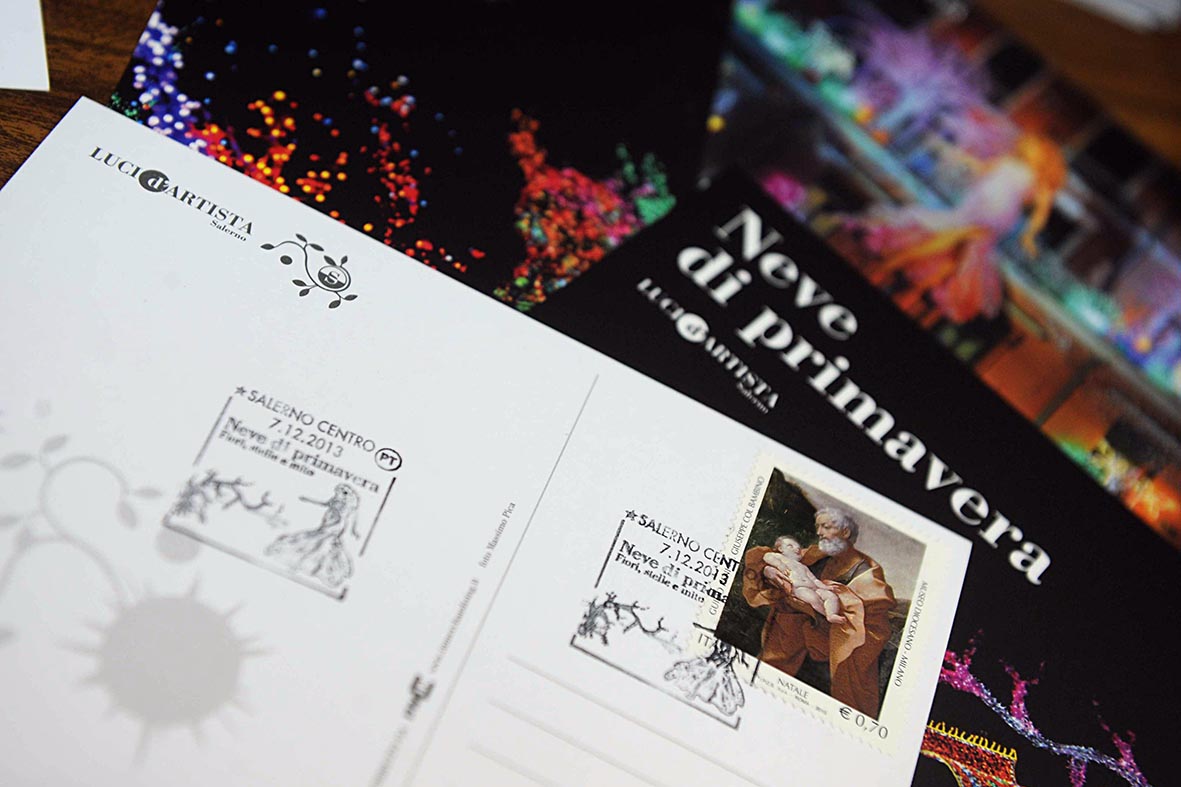   Annullo filatelico per Luci d'Artista
