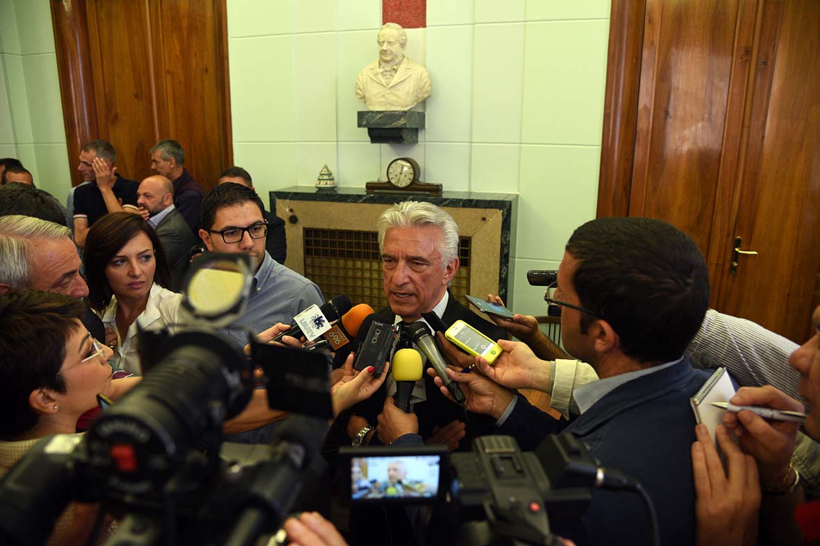   La proclamazione del Sindaco Vincenzo Napoli
