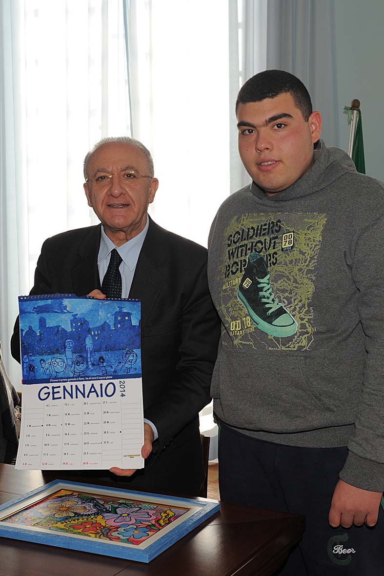   Il Sindaco De Luca incontra gli studenti disabili dell'Istituto Focaccia

