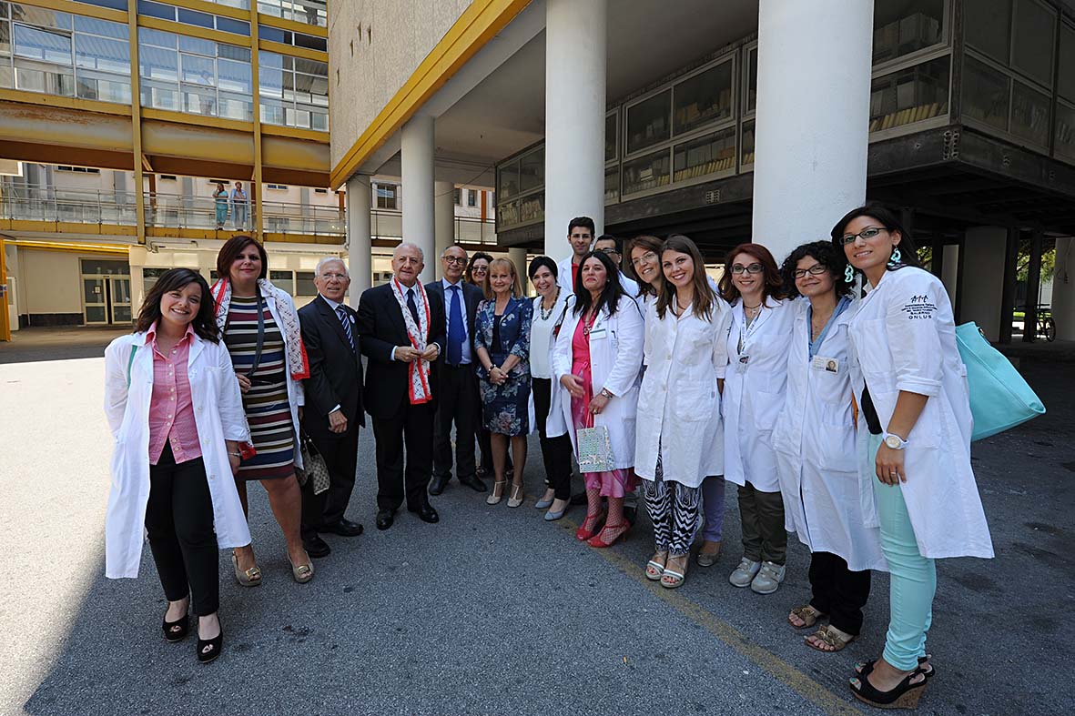   Il Sindaco Vincenzo De Luca partecipa all'inaugurazione reparto di ematologia
