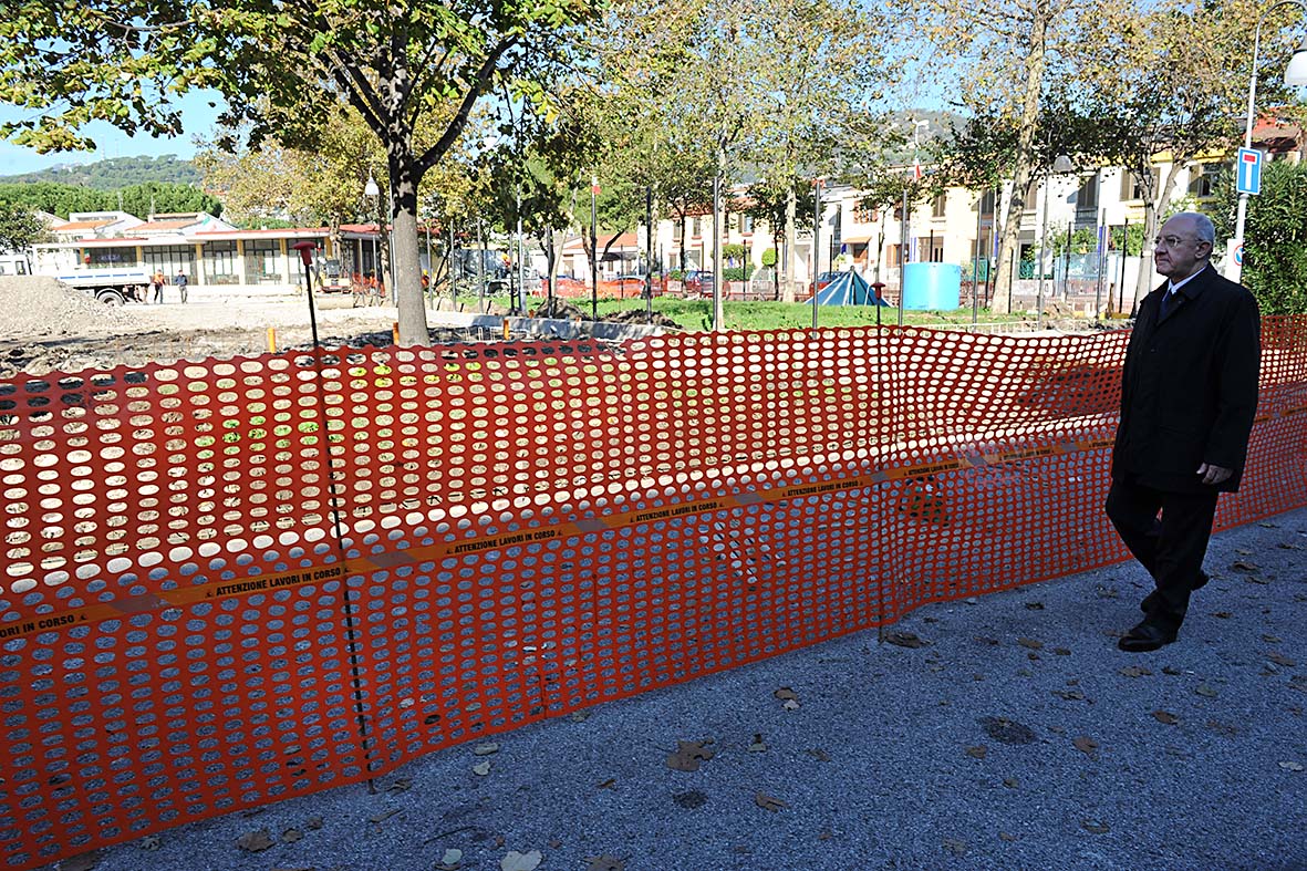   Al via i lavori di riqualificazione del parco pubblico al rione Zevi
