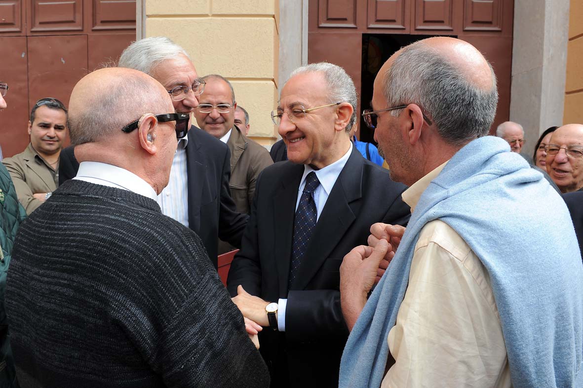   Inaugurazione del nuovo sagrato della Chiesa dei Salesiani. Salerno, 4 maggio 2010
