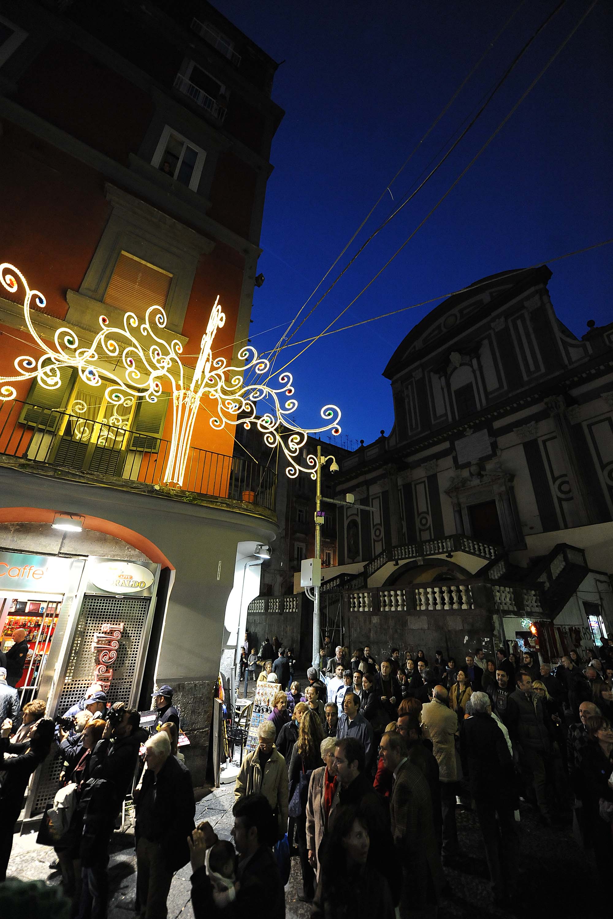   Luci d'Artista di Salerno a San Gregorio Armeno
