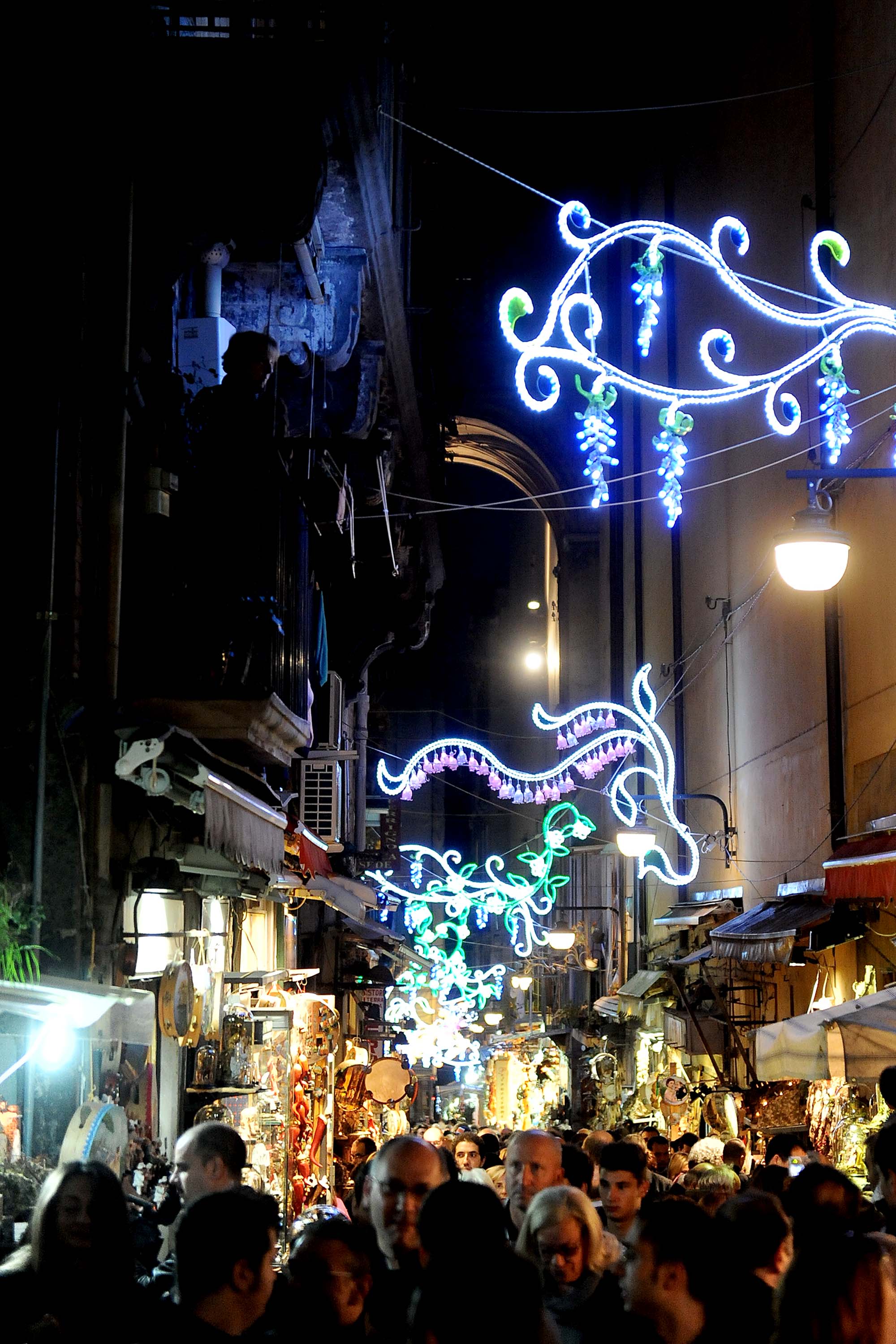   Luci d'Artista di Salerno a San Gregorio Armeno

