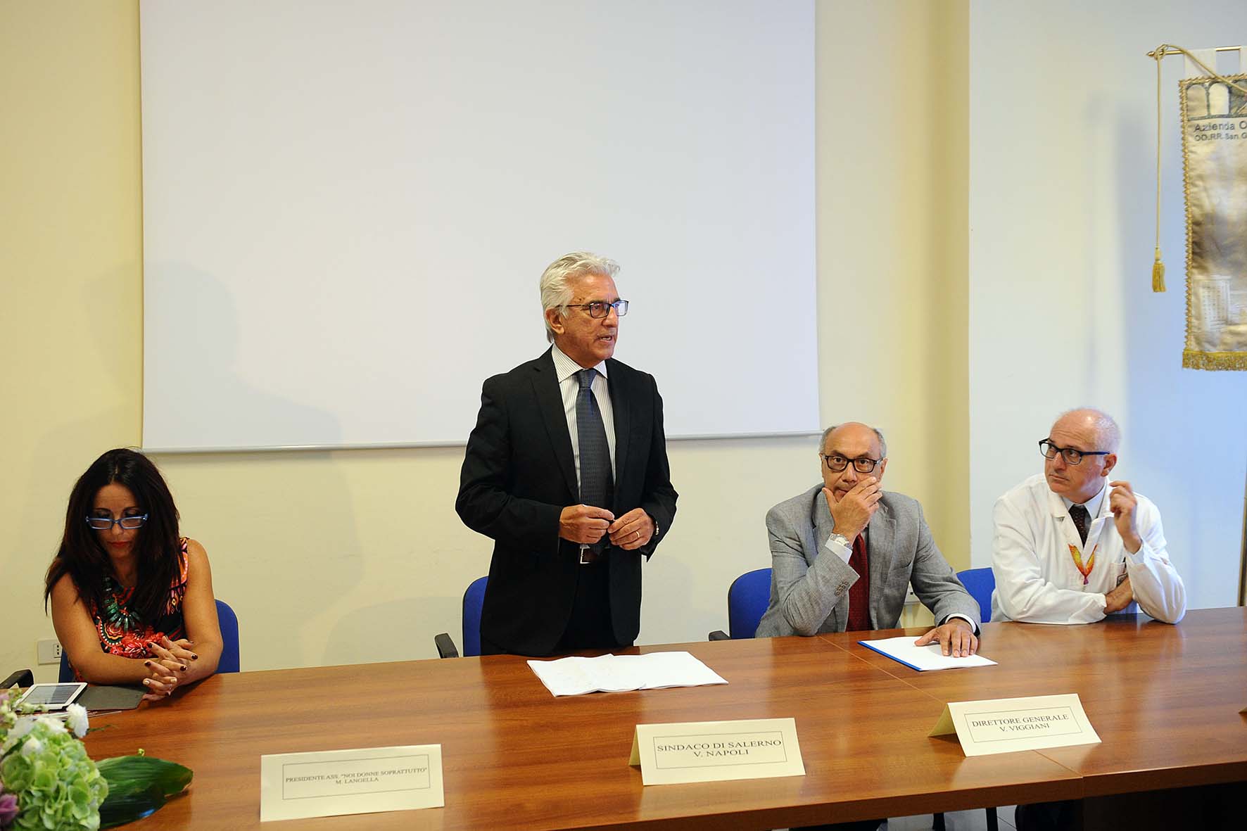   Il Sindaco f.f. Napoli al convegno "Alimentazione e cancro"
