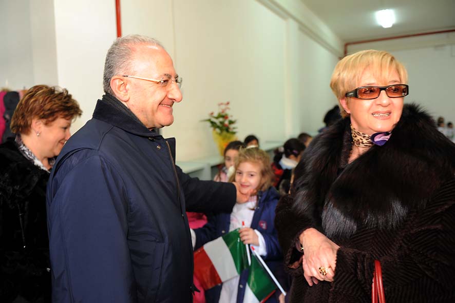   Riapertura della Scuola L. Buonocore, dopo i lavori di ristrutturazione. 18.01.2010
