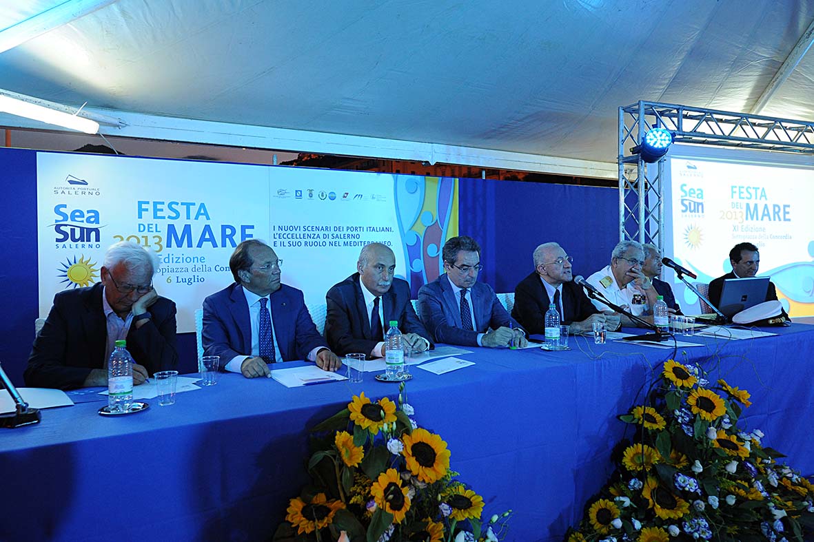   Un momento del convegno che ha dato il via al Sea Sun 2013
