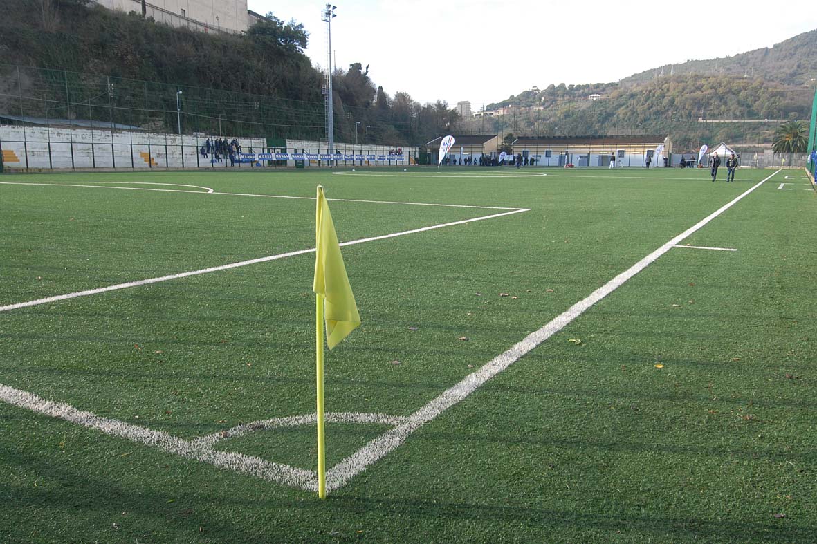   Campo sportivo Rinaldo Settembrino: l'apertura dellimpianto completamente rinnovato. 5 gennaio 2010
