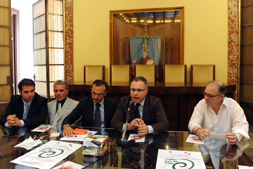   Presentazione progetti per la sicurezza stradale e parcheggi rosa. Salerno, 22 luglio 2010
