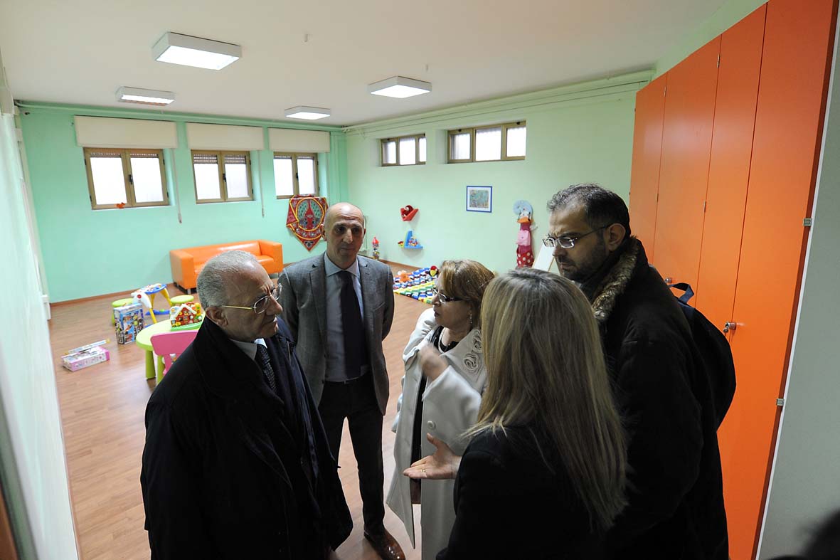   Inaugurazione SISAF, Servizio Integrato Socio-Ambulatoriale per la Famiglia. Salerno, via La Carnale, 23 gennaio 2012
