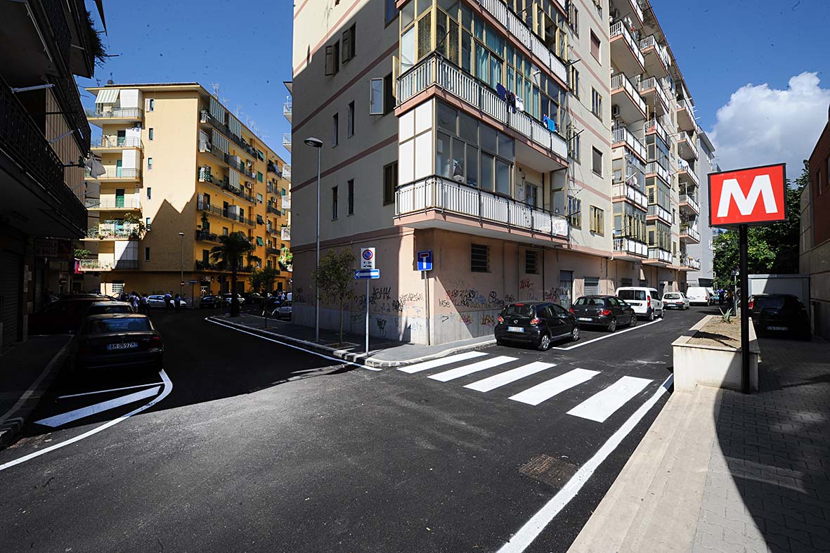   Restyling a Torrione per le vie Manzella, Palombo, Tortora, F.lli Valiante 
