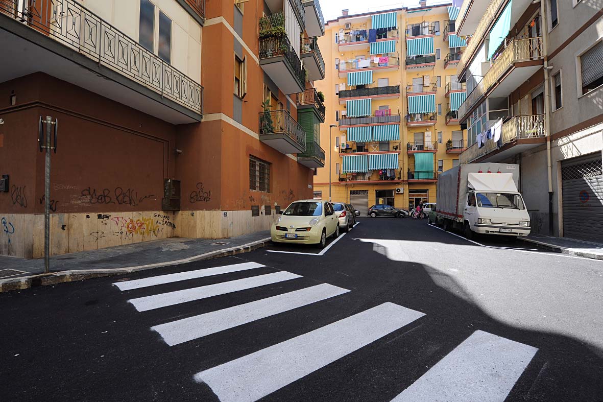   Restyling a Torrione per le vie Manzella, Palombo, Tortora, F.lli Valiante 
