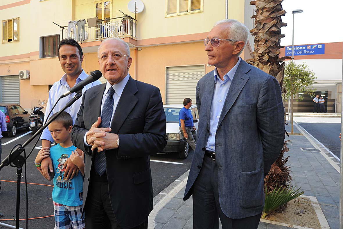   Restyling a Torrione per le vie Manzella, Palombo, Tortora, F.lli Valiante 
